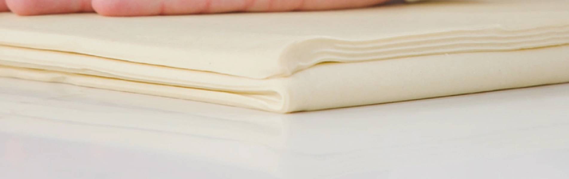 Laminated pastry dough