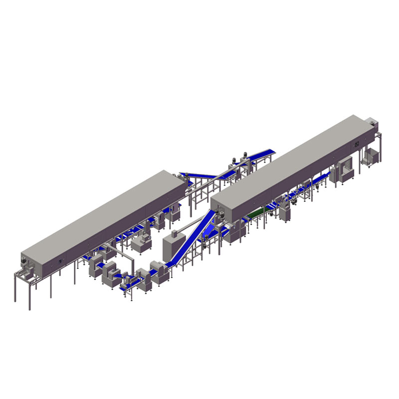 puff pastry forming line