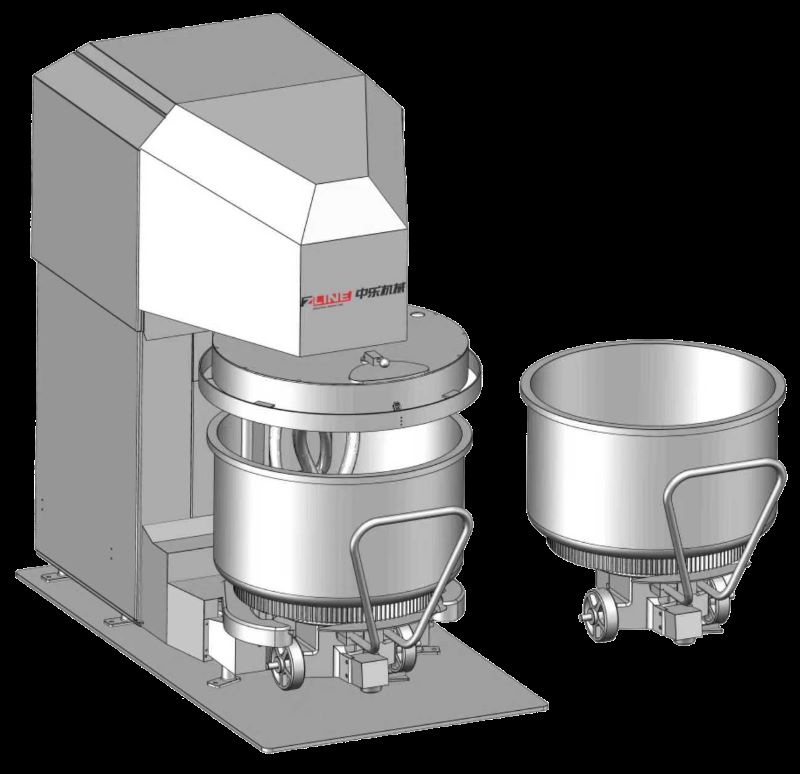 Industrial Vertical Dough Mixer